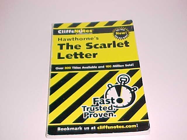 Cliffsnotes Hawthorne's the Scarlet Letter by Susan Van Kirk (2000, Paperback)