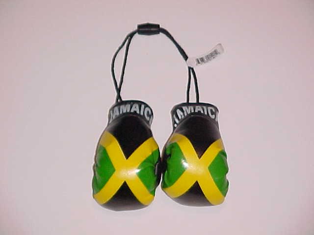 Mini Jamaican Flag Boxing Gloves