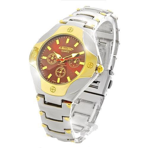 Marco Max Two-toned, Water Resistant, SS Back Watch