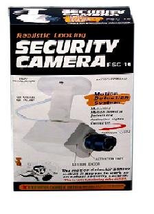 Decoy Security Surveillance Camera with Motion Sensor