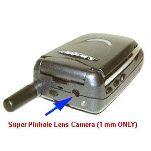 T8088 Cell Phone Wireless Hidden Spy Color Camera