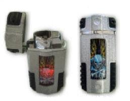 Triple Jet Flame Lighter with Multi Color Flashing Lights Wholesale Price PREE SHIPPING