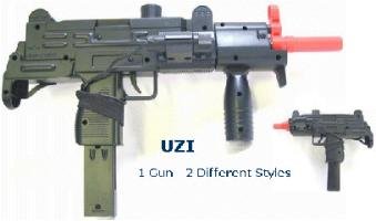 M35 Uzi Airsoft Gun 2 in 1 Gun air soft FREE SHIPPING
