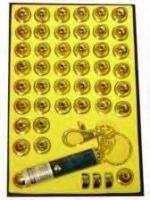 FIVE 5 42 Head Laser Pointers Complete with Batteries and Plastic Cases