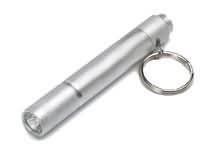 50 FIFTY Magnacraft Aircraft Aluminum Silver Flashlight Keychain FREE SHIPPING Bulk