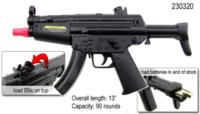 8 EIGHT Fully Automatic Airsoft Mini MP5s FREE SHIPPING Bulk Wholesale