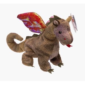 Scorch the Dragon the Beanie Baby (Retired)