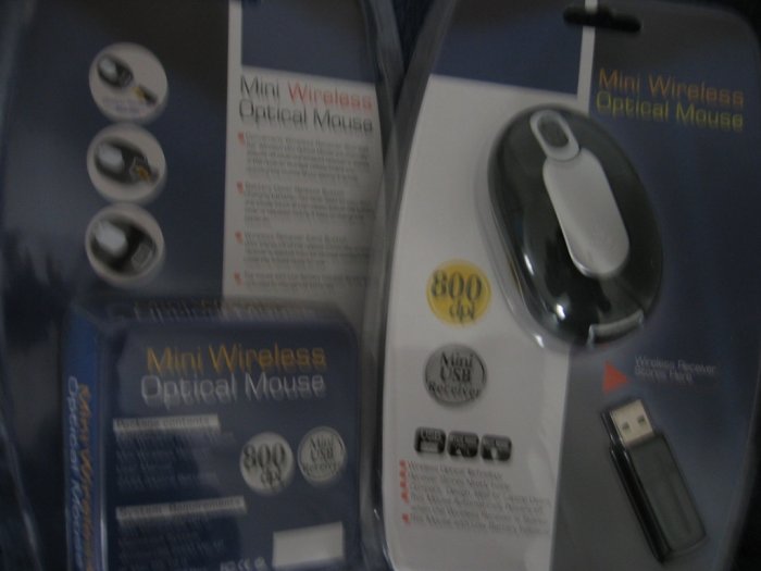 Mainstrem Mini Wireless Optical Mouse
