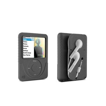DLO JamJacket for iPod Nano 3 Brand New - Black Silicone