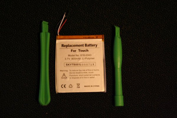 iPod iTouch 1G Battery 616-0343 900mAh Brand New + Opening Tools