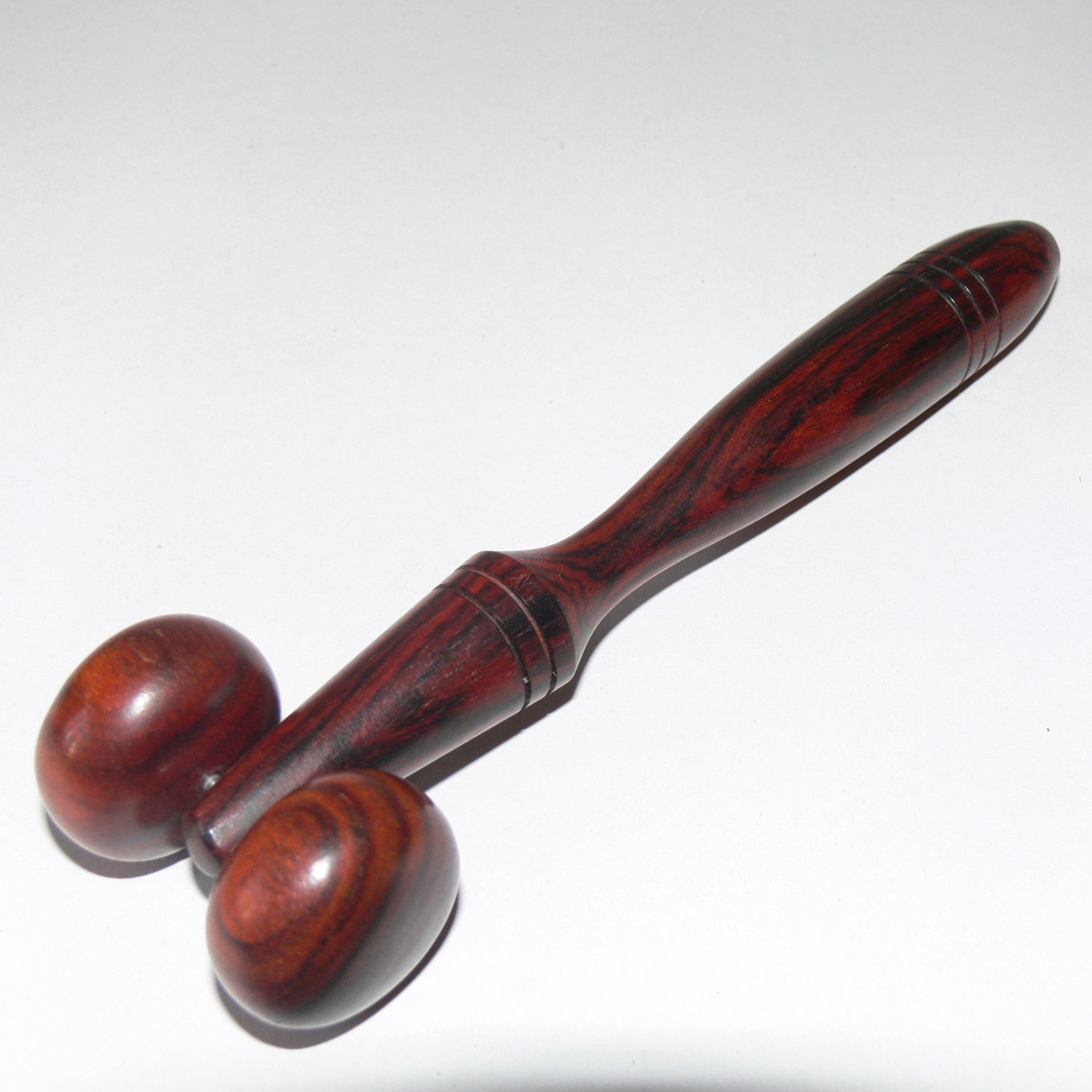Reflexology Massage Face Body Neck Hand Arm Leg Shoulder Roller Tool Thai Wood
