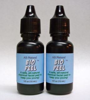 2 Bio Peel SAFE ALL-NATURAL Facial Skin Peel (No TCA / Glycolic Acid)