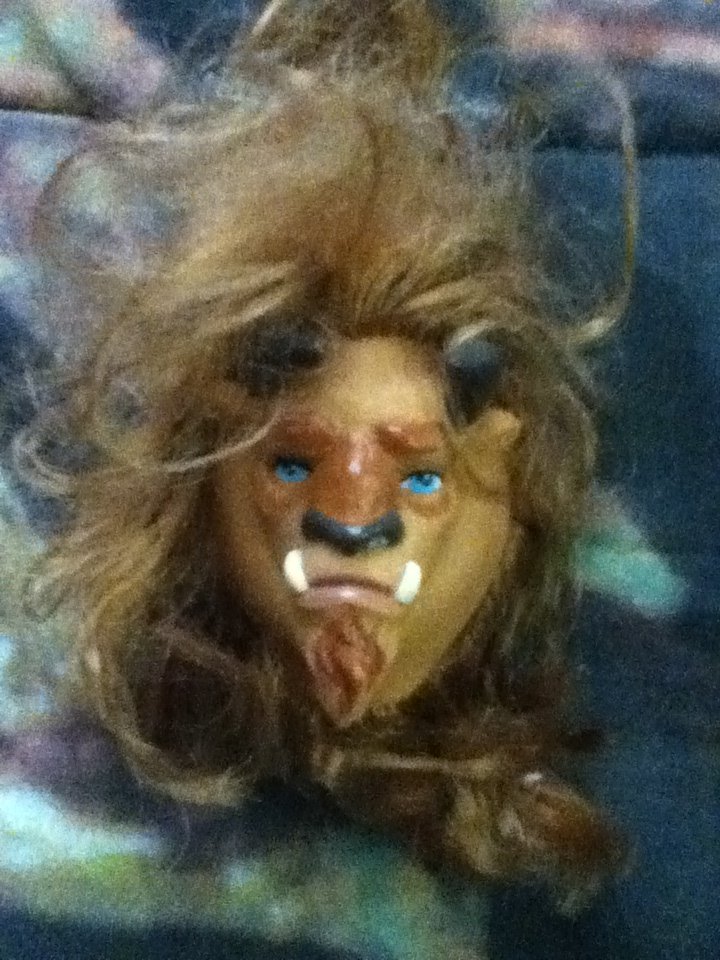 Disney Barbie Beauty and the Beast Ken Mask