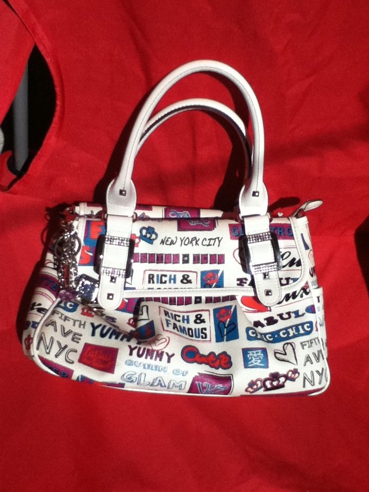 Kathy Van Zeeland Word Up Handheld Satchel