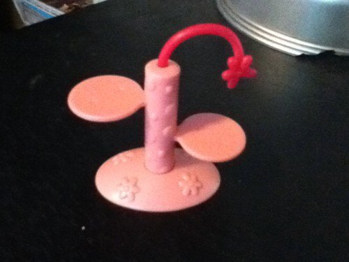 Littlest Pet Shop Cat Scratch Post Pink (2006 Hasbro)