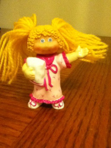 Cabbage Patch PVC figure Blonde Slumber Party Doll