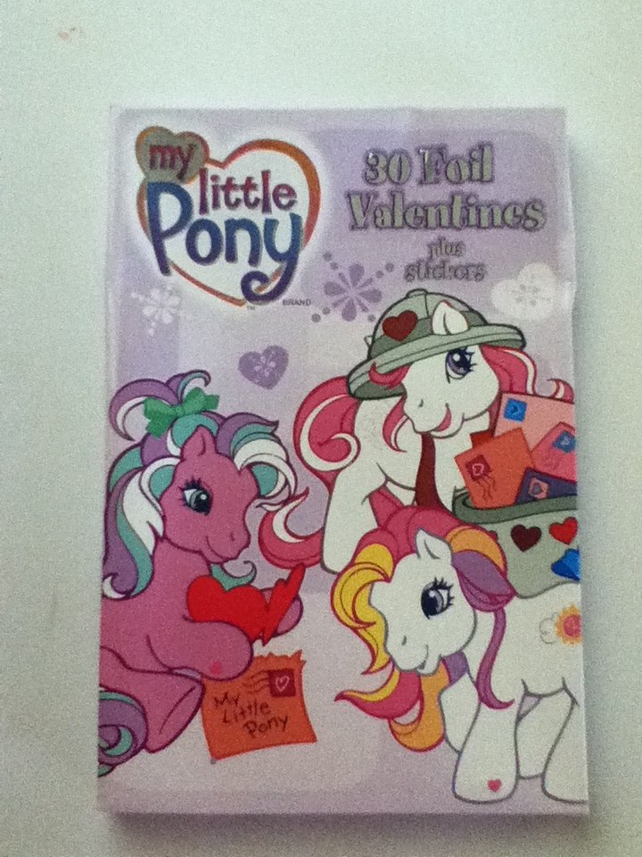 My Little Pony G3 Foil Valentines