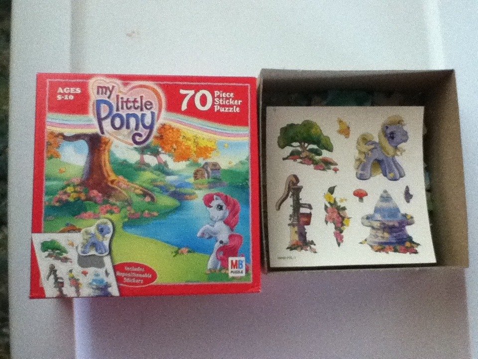 My Little Pony 70 Piece Sticker Puzzle