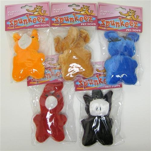 Spunkeez Catnip Animals- 6 Styles