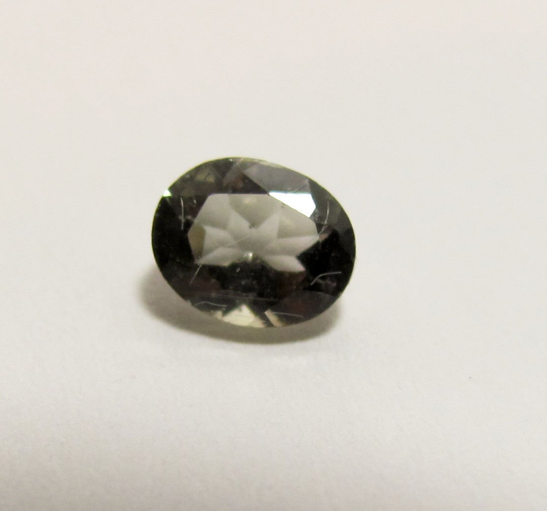 Green Sapphire .5ct. Oval Loose Faceted Gemstone