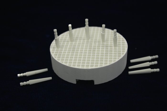 5401 Ceramic Firing Tray Zirconium Pins