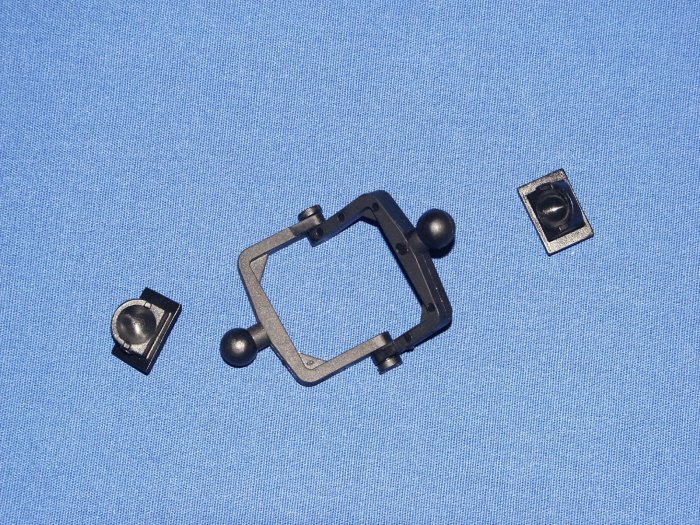 4000 Disposable Articulators Black Slotted 100 qty