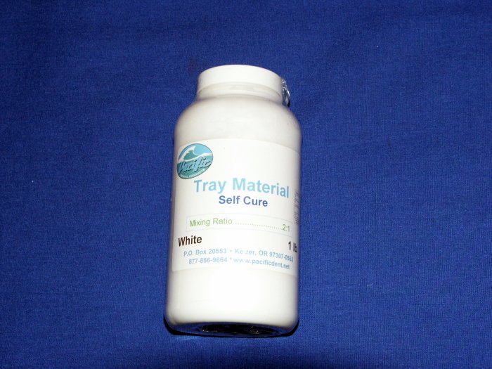1-1702 Tray Material White 1 lb.