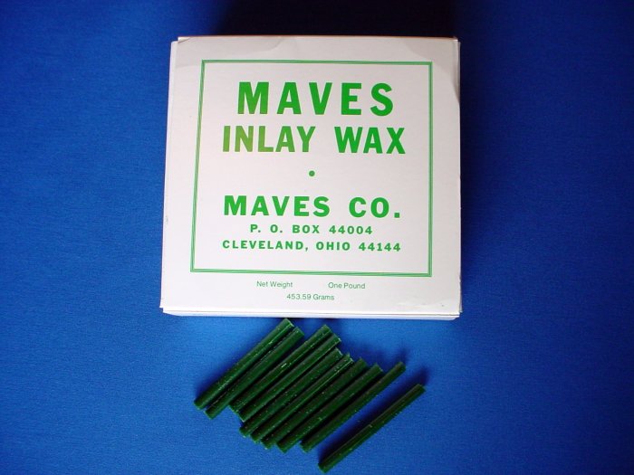 2212 Inlay Wax #2 Green Sticks Maves 1 lb.