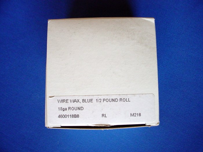 2503 Wire Wax Spool 18 ga 1/2 lb.