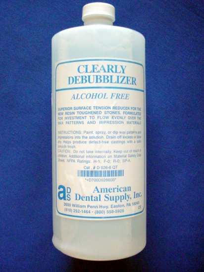 3019 Clearly Debubblizer American Dental Supply 32oz.
