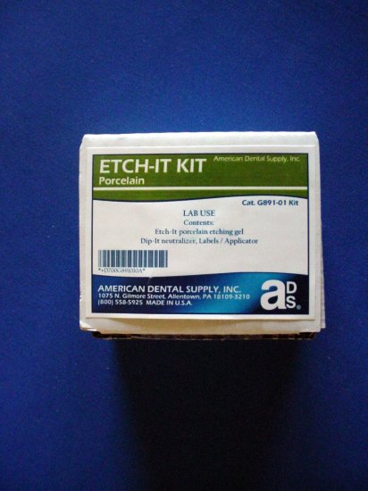 5123 Etch It Porcelain Kit, Lab Strength ADS