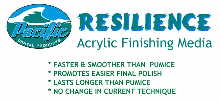 1600 Pacific Resilience Acrylic Finishing Media 20 lb.