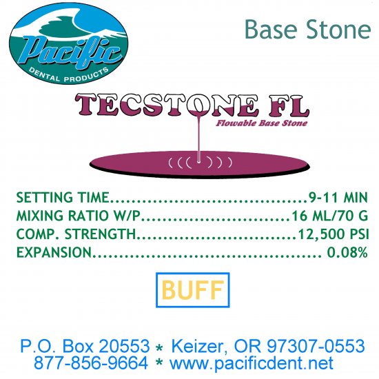 ON SALE!!! 1100 Pacific Flowable Base Stone Buff 25 lb.