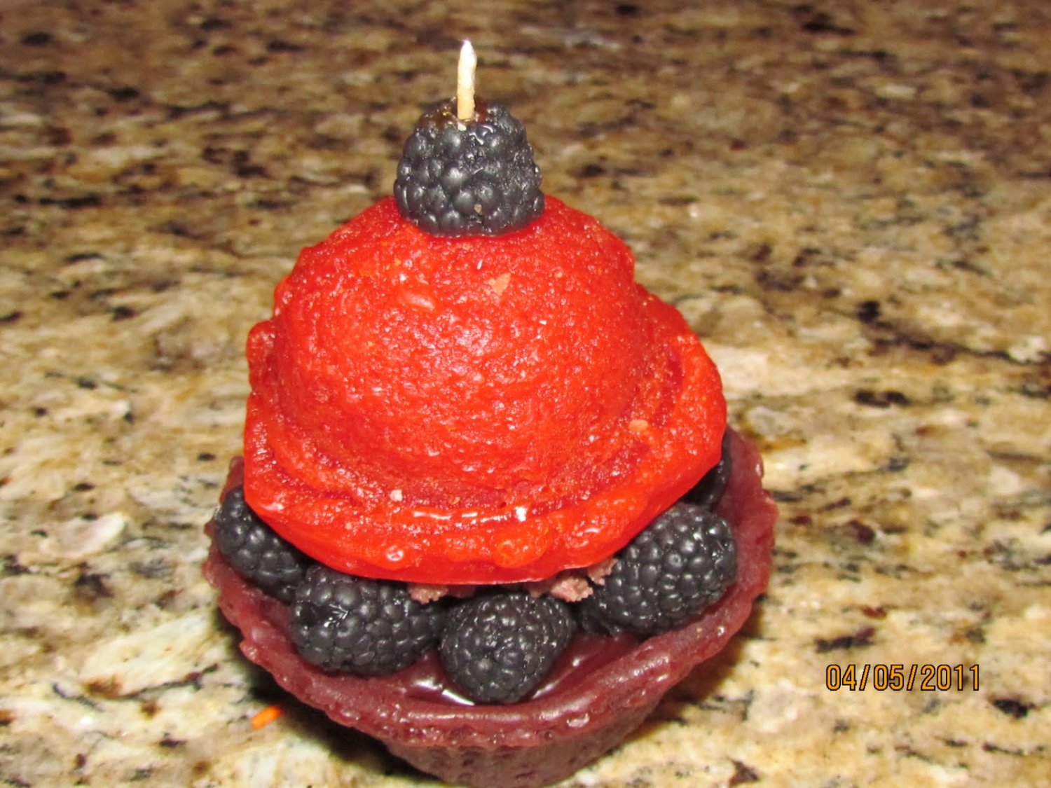 Blackberry Sundae Candle