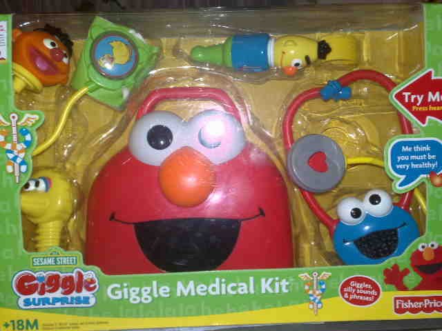 FISHER PRICE Sesame Street Giggle Medical Kit