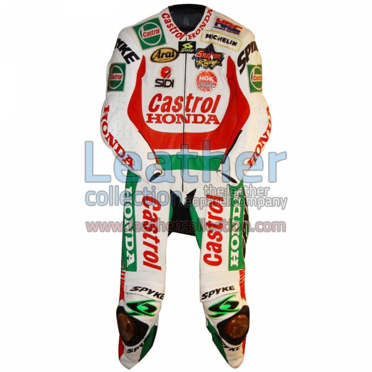 Aaron Slight 1997 WSBK Castrol Honda Leathers