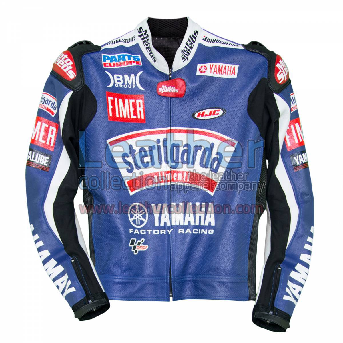 Ben Spies Sterilgarda Yamaha 2009 MotoGP Leather Jacket