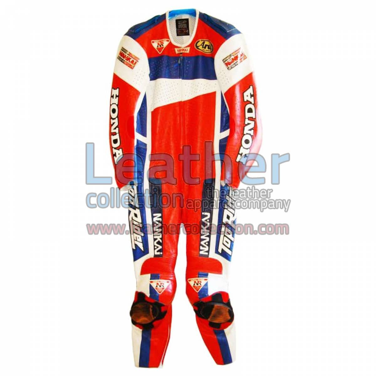 Freddie Spencer Nankai Honda Motorcycle GP 1991 Leathers