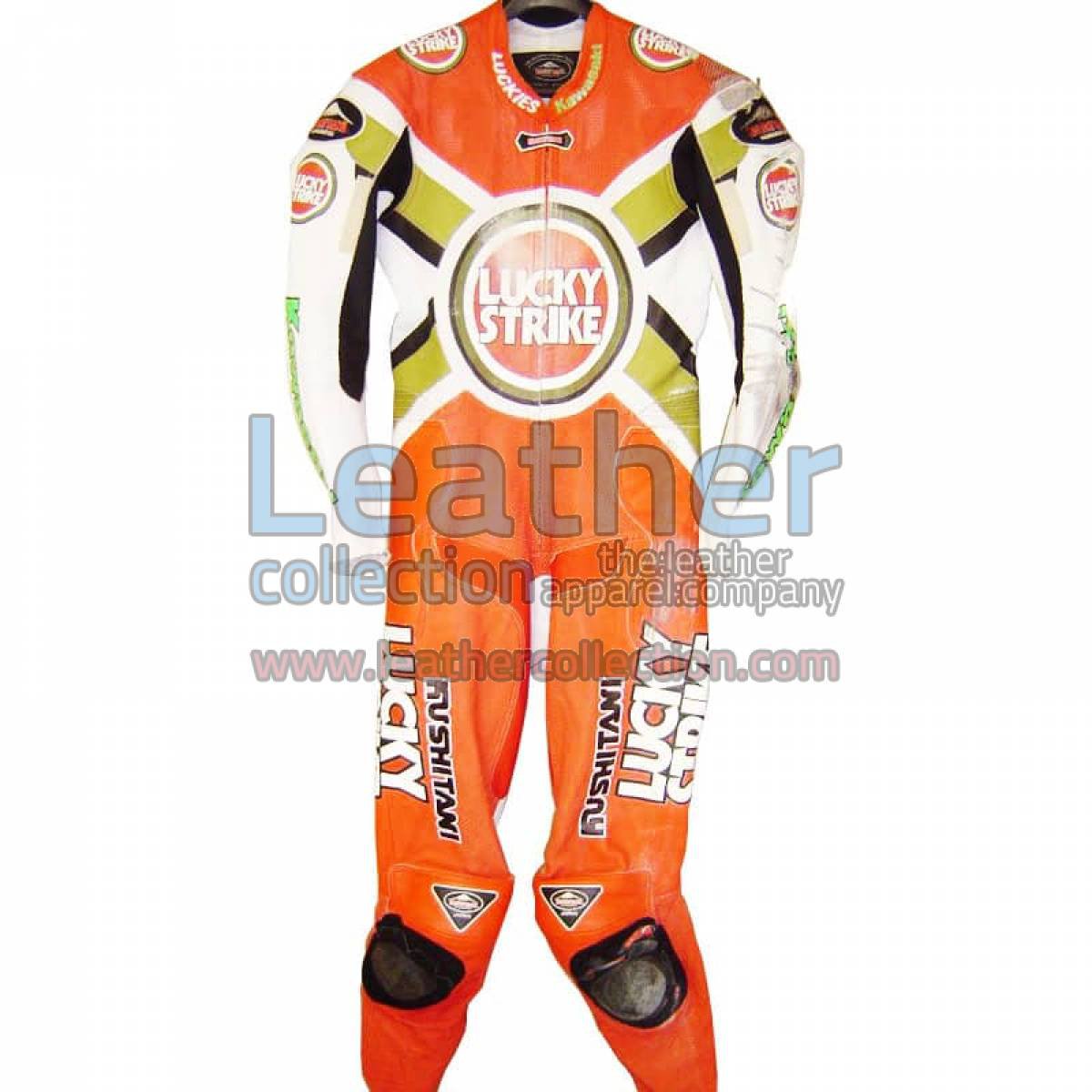 Martin Craggill Lucky Strike Kawasaki Leathers