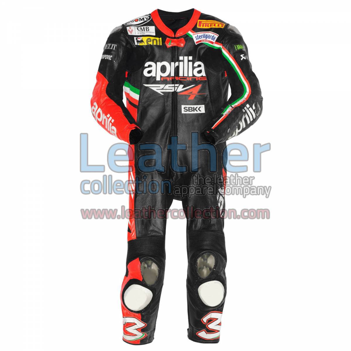 Max Biaggi Aprilia 2012 Leathers