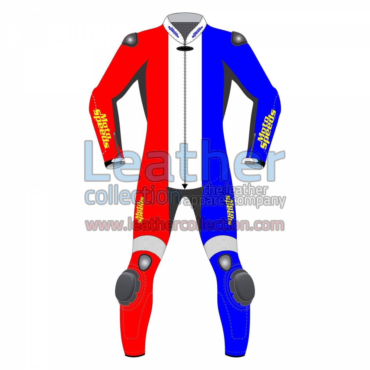 Netherlands Flag Moto Leather Suit