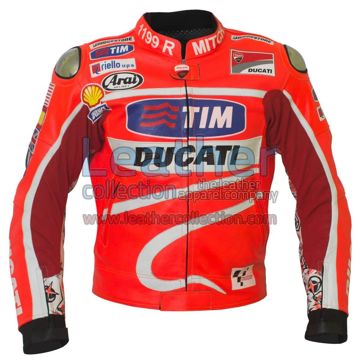 Nicky Hayden 2013 MotoGP Ducati Leather Jacket