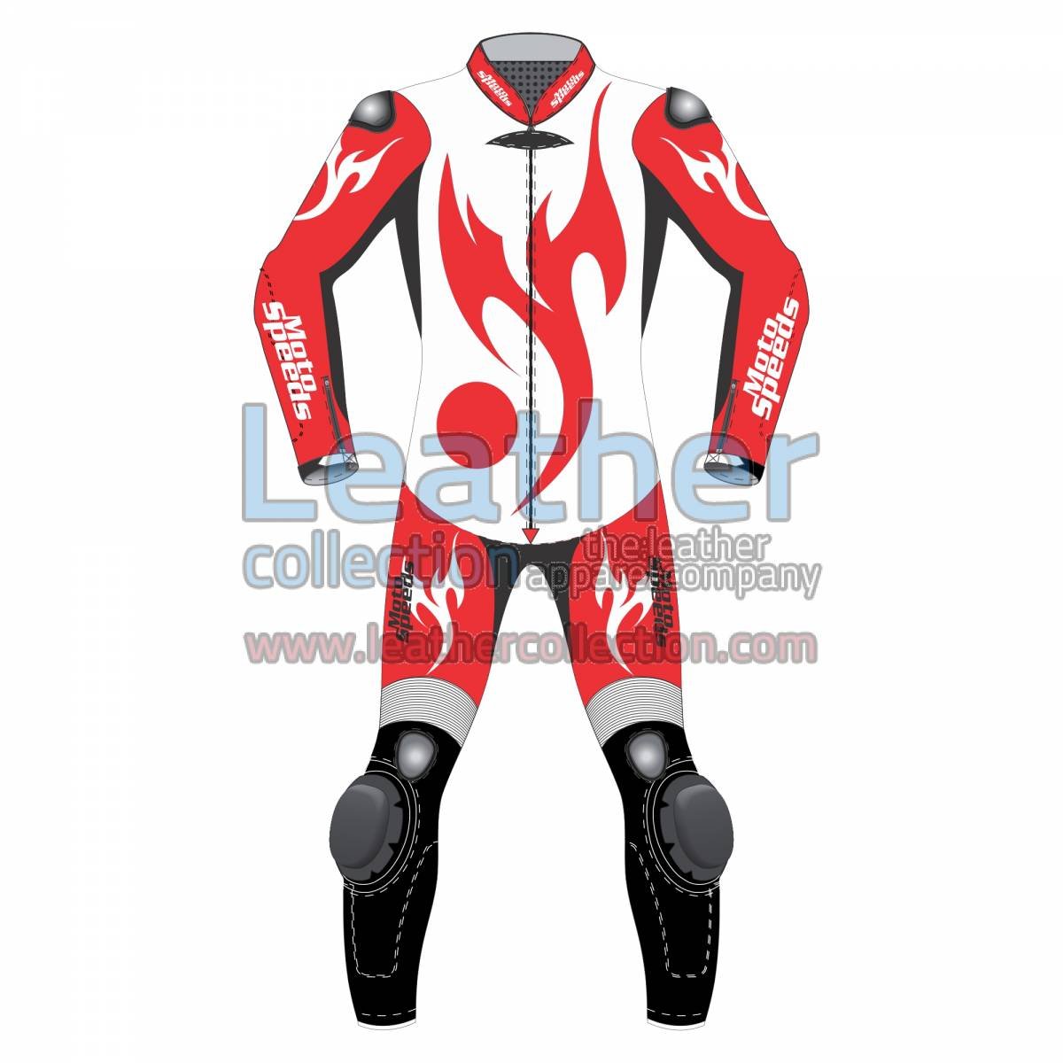 Red Eagle Motorcycle Racing Leathers