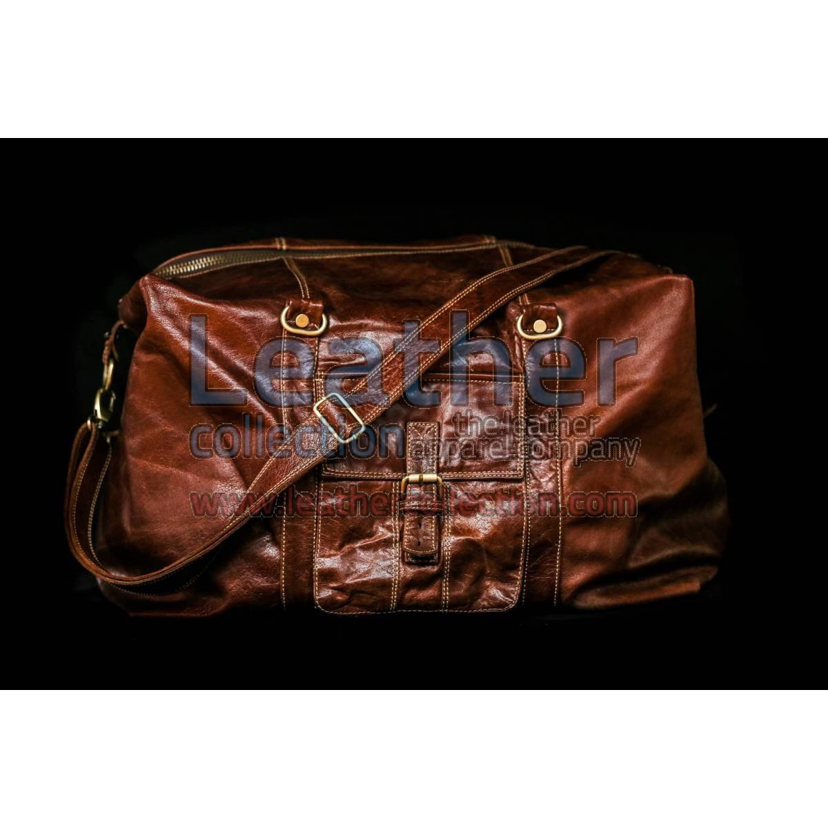 Rome Leather Luggage Bag