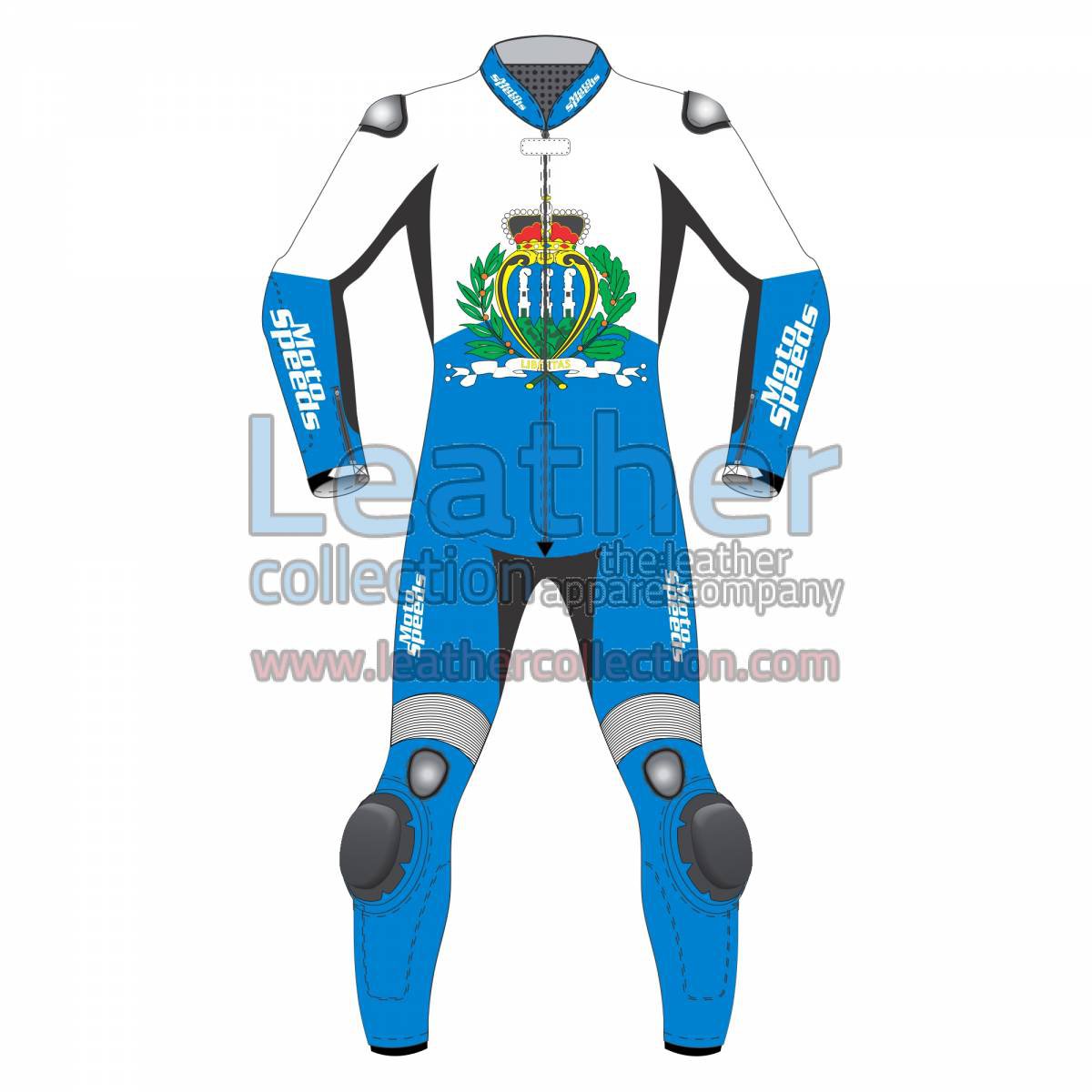 San Marino Flag Motorcycle Leathers