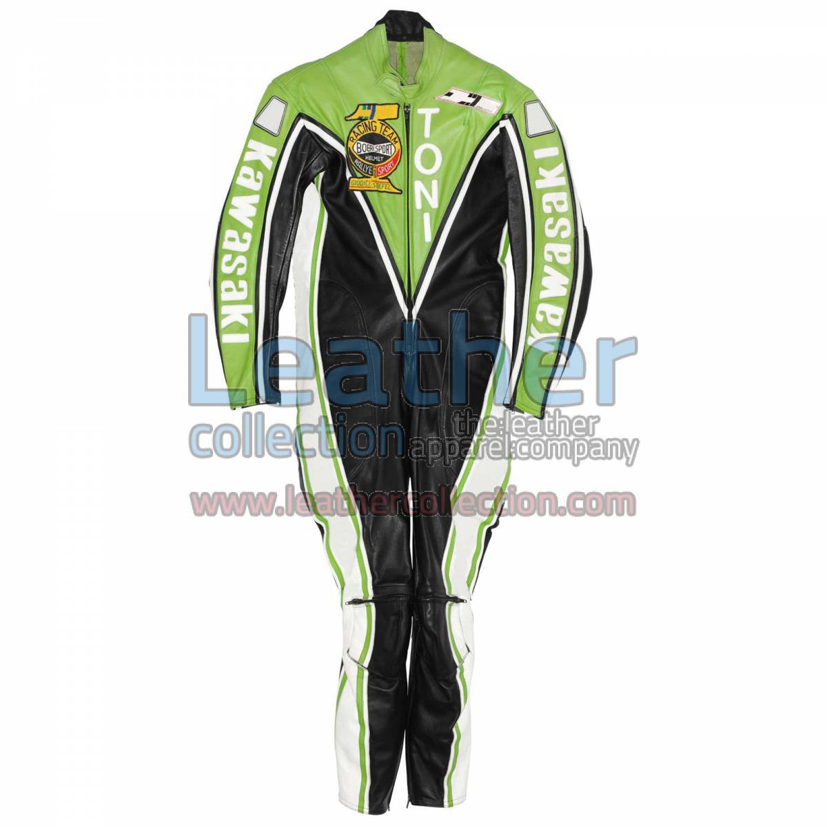 Toni Mang Kawasaki GP 1982 Leather Suit