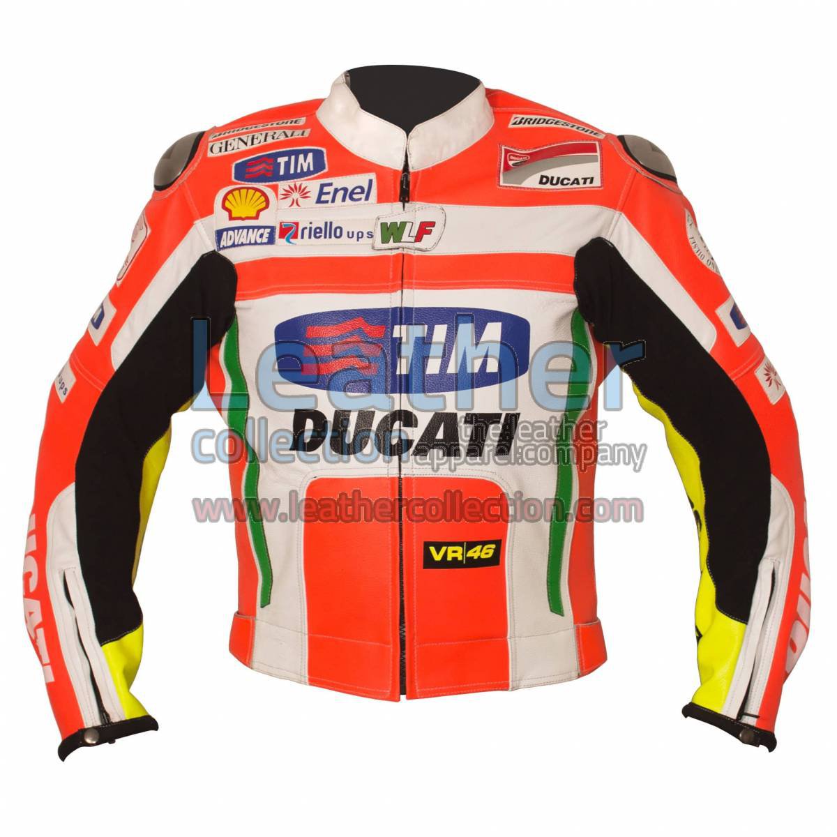 Valentino Rossi Ducati Corse Leather Jacket