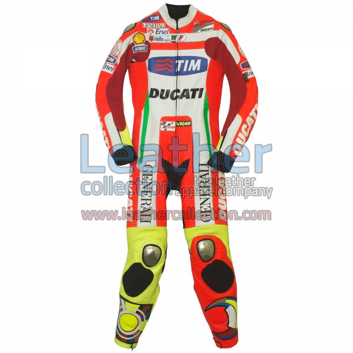 Valentino Rossi Ducati MotoGP 2012 Leathers