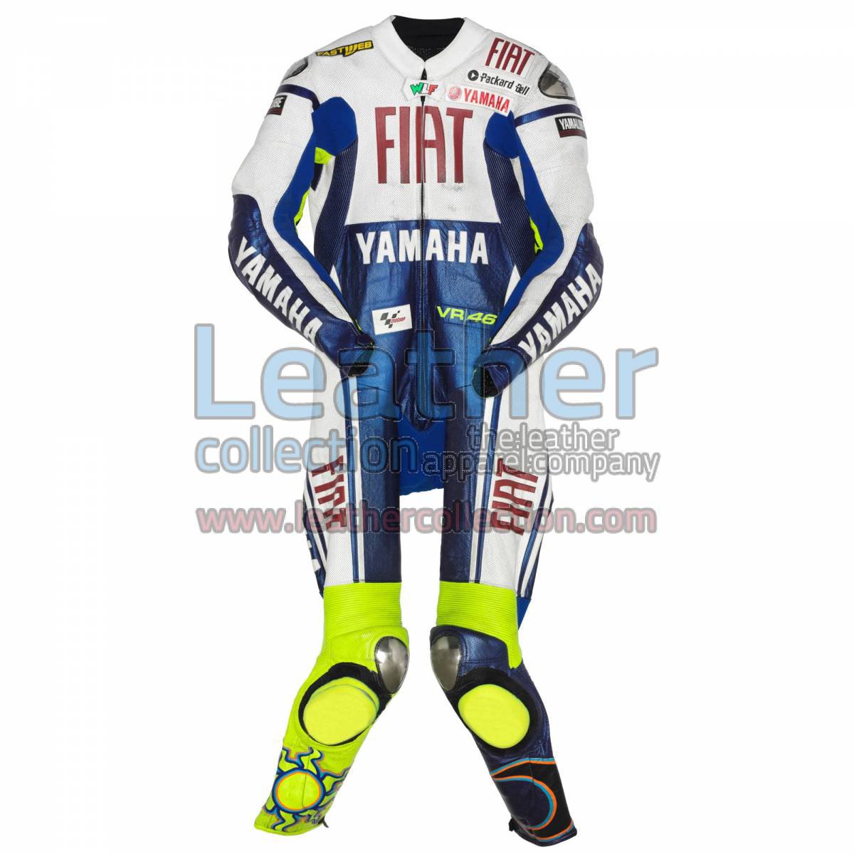 Valentino Rossi Yamaha Fiat MotoGP 2009 Suit