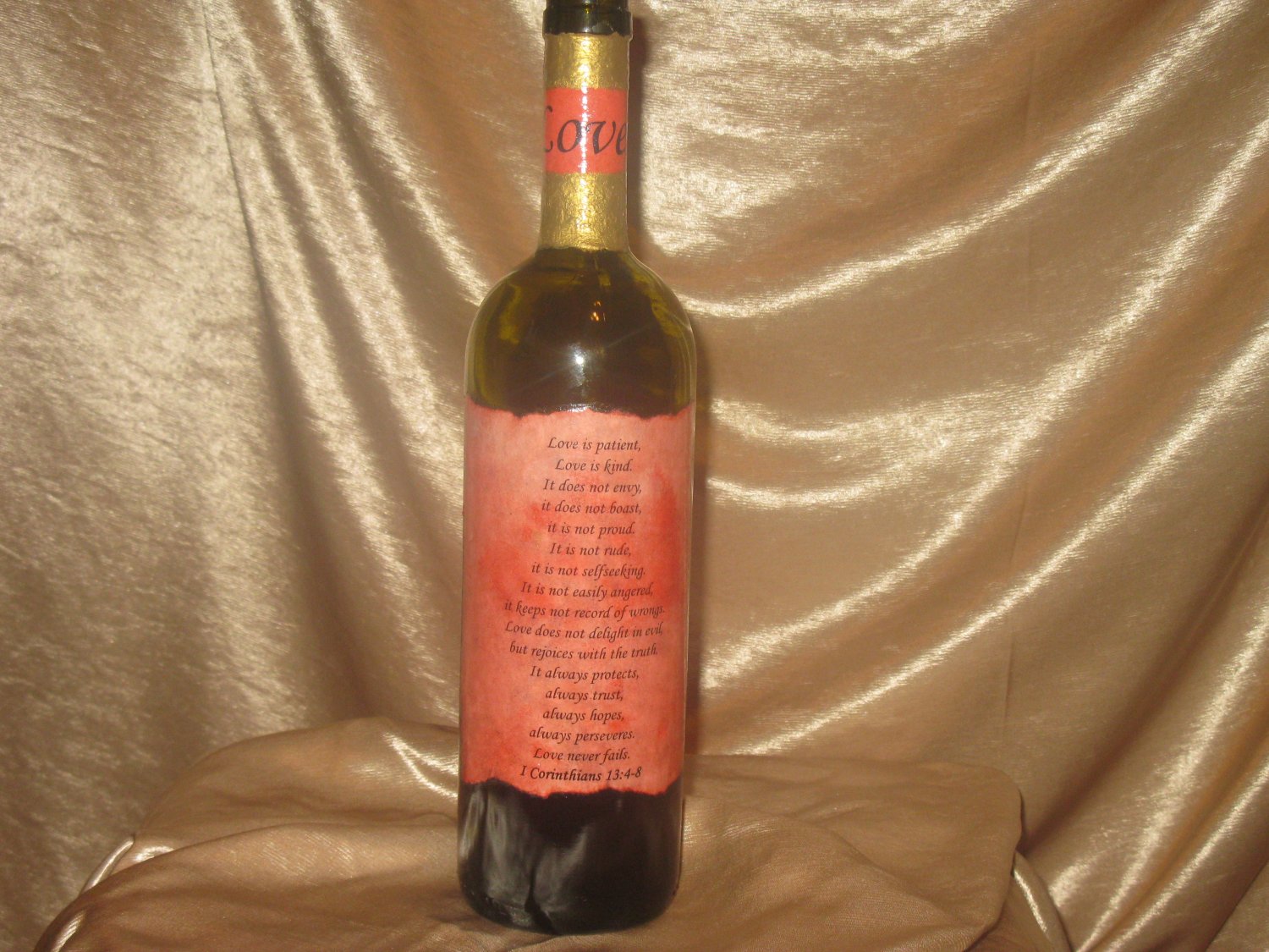 Love Letter Bottle: Incense Holder